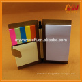 2016 new product custom logo recycled kraft paper sticky notes memo set